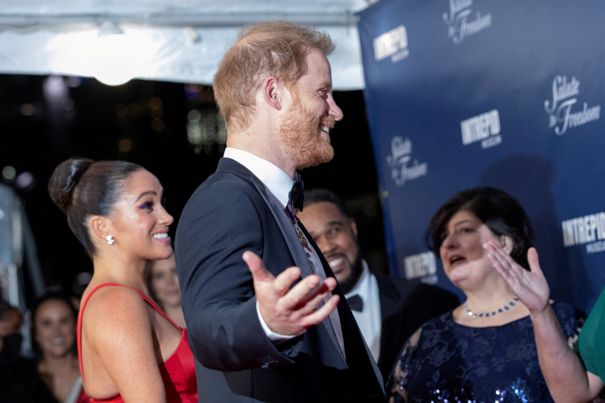 Príncipe Harry e Meghan em Nova York (REUTERS/Eduardo Munoz).